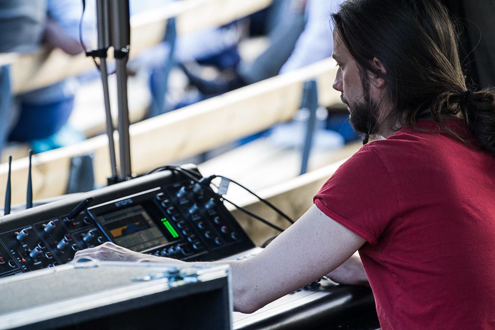 Ljudtekniker Mattias Hammarsten